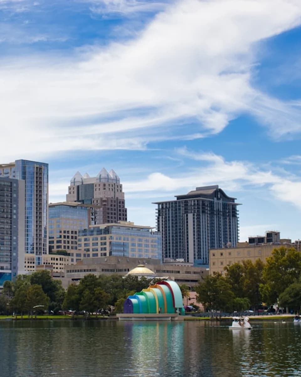 Orlando Florida downtown skyline
