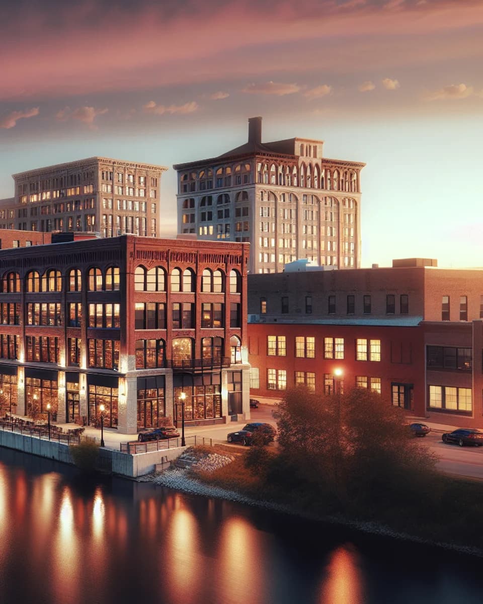 Rockford Illinois commercial downtown