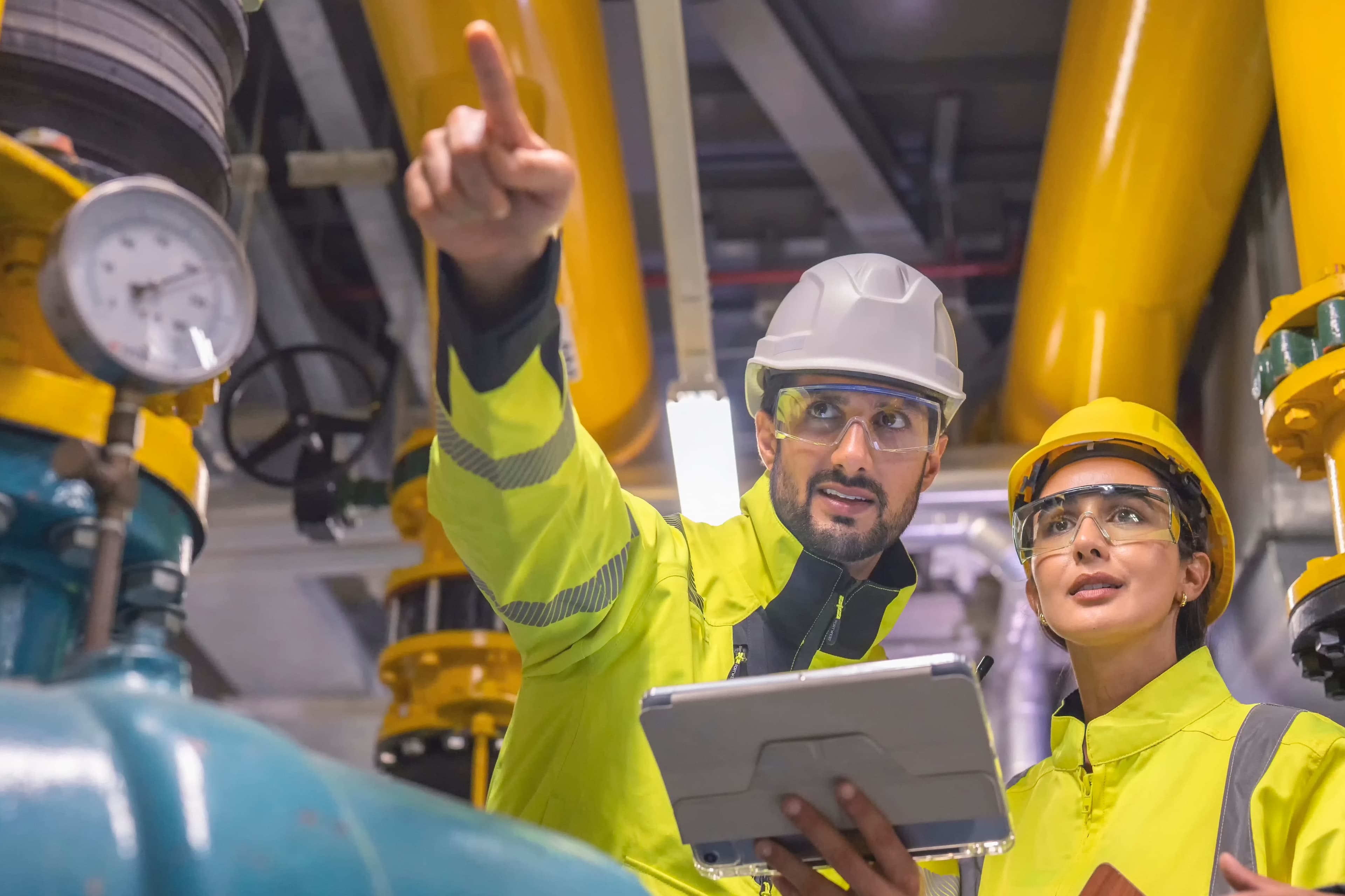 Commercial fire safety inspection