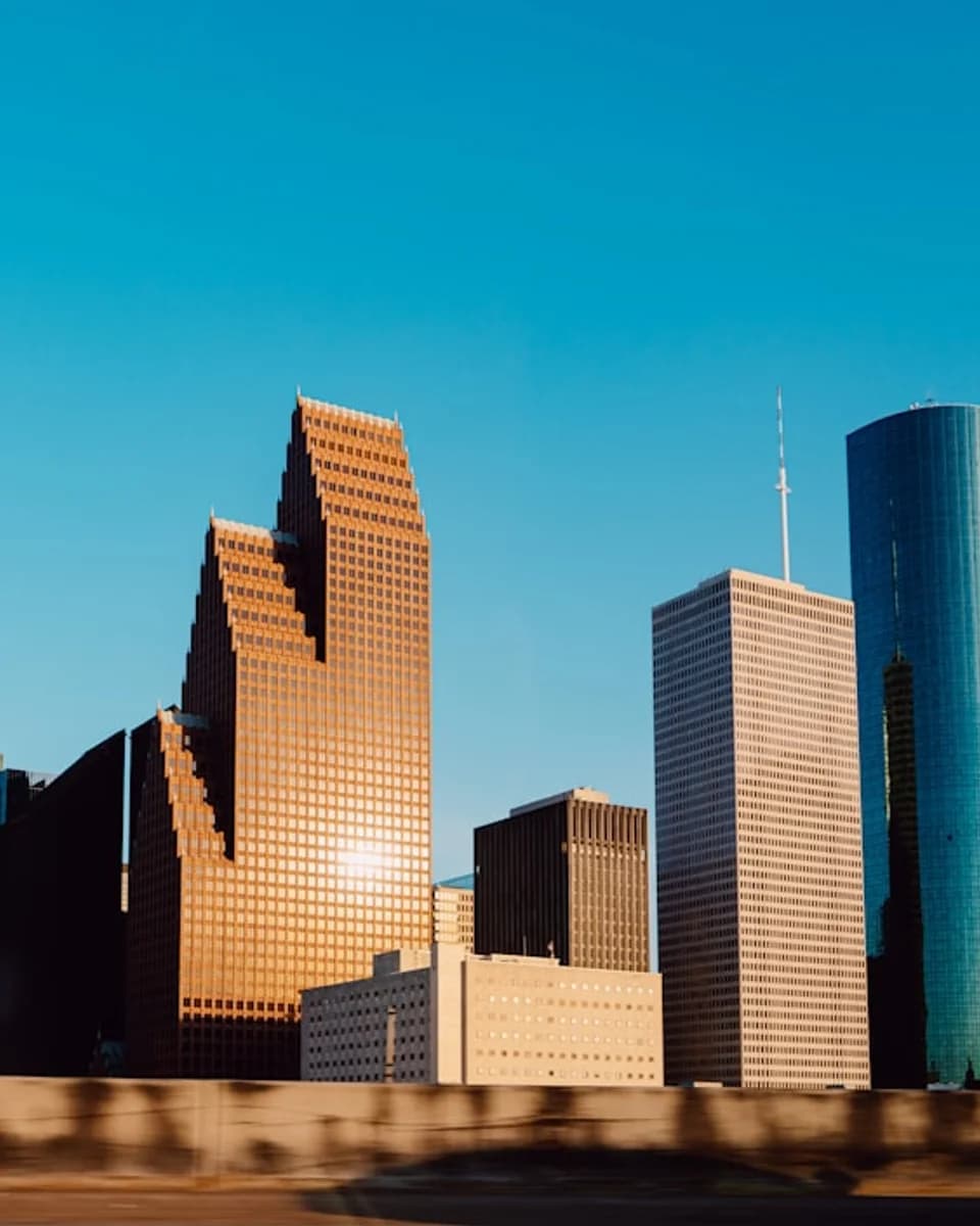 Houston Texas commercial skyline